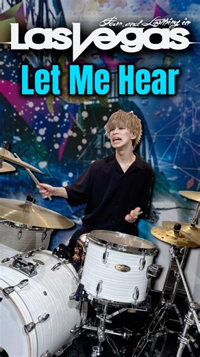 【Fear, and Loathing in Las Vegas / Let Me Hear】を感情込めて叩いてみた！ #Shorts #FearandLoathinginLasVegas #ベガス