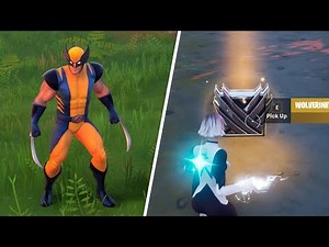 Fortnite NEW WOLVERINE BOSS & MYTHIC WEAPON LOCATION!