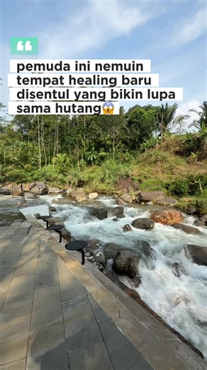 Tempat Healing Baru di Sentul dengan Akses ke Curug