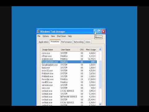 How to remove Google Update from Windows Services