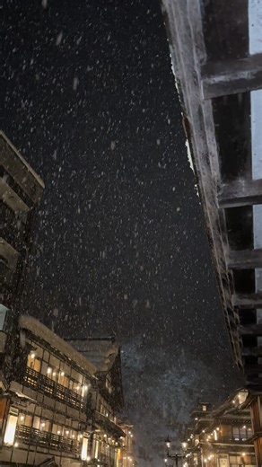 銀山温泉の冬景色と雪の魅力