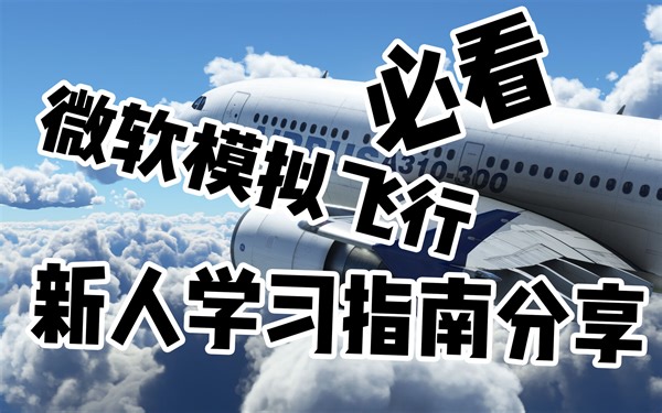 【模拟飞行】新人必看学习指南和资源免费分享