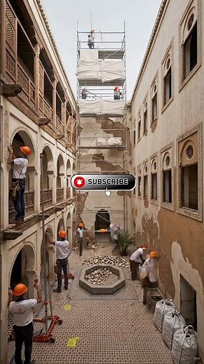 This Ruined Riad's Rebirth Will Blow Your Mind #morocco #satisfying