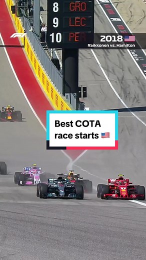 Exciting Race Starts at COTA - Formula 1 Highlights
