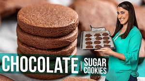 377K views · 1.4K reactions | Sugar cookies + chocolate! These are the ultimate soft and chew chocolate sugar cookies! ✅RECIPE: https://thestayathomechef.com/chocolate-sugar-cookies/ | Recipes | Facebook