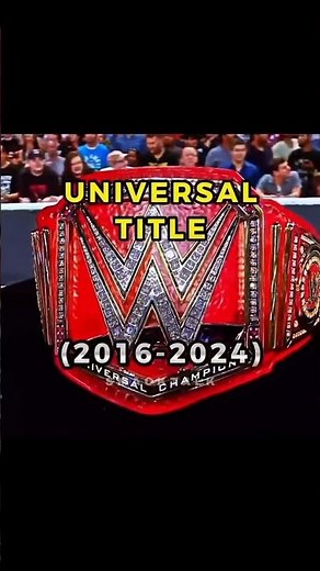 History of the WWE Universal Championship: Who Held it the Longest? 🏆#wwe #shorts