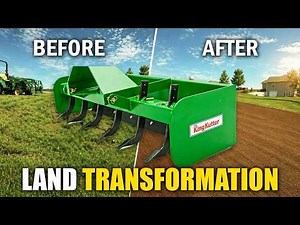 How To Level Soil with a King Kutter Box Blade