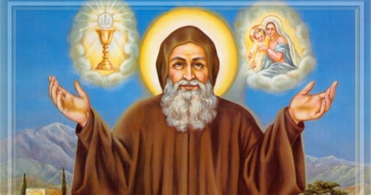 Saint Charbel the Wonder-Worker - Famous for the Most Miracles and Could Levitate! Patron Saint of Maronites and Lebanon - Saint July 24