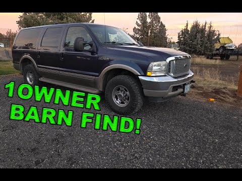 2002 FORD 7.3 POWERSTROKE EXCURSION ONE OWNER !!!!!