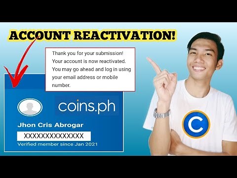 How to RECOVER / REACTIVATE Coins.Ph Account