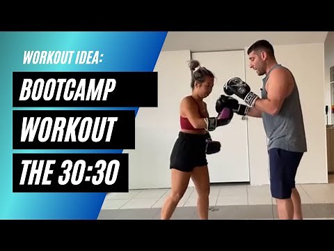 Boxing Workout for Bootcamp! “The 30:30” 🥊 | Fitness Education Online