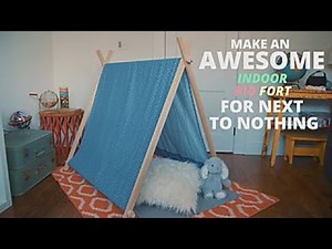 Easy Does It: DIY Indoor Kid Fort | HGTV