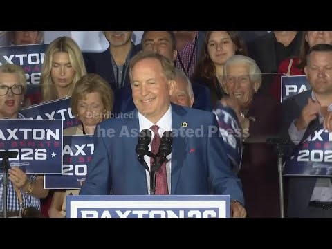 Texas Attorney General Ken Paxton wins GOP runoff for US Senate, ousting longtime Sen. John Cornyn