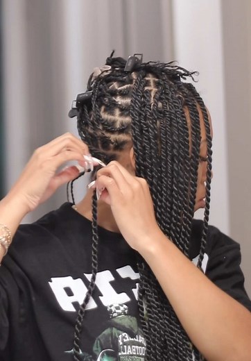 Individual Crochet Senegalese Twists Tutorial