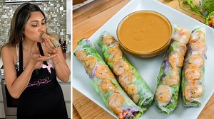 Low carb & keto friendly summer rolls recipe!