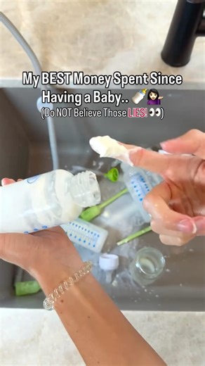 🍼🫧 PR0M0⭐️ HelenC15 ⭐️ to save EXTRA on Amazon ‼️ NEVER hand wash bottles again!!