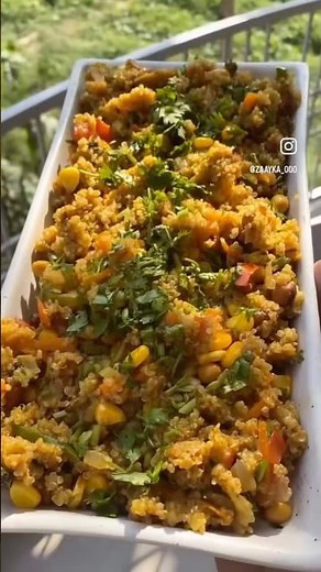 Weight Loss Friendly Quinoa Pulao | Easy & Healthy Lunch Recipe 🌿 #healthyeating #salad