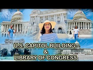 Virtual Tour Of U.S. Capitol ||Tour To The Library Of Congress|| Washington DC Walking Tour 2022