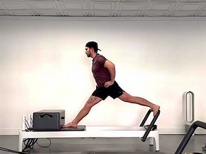 Pilates Reformer: Standing Splits Progression