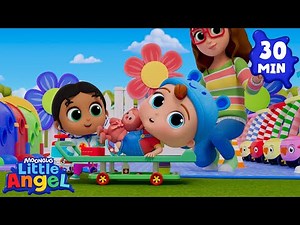 🎶 The Little Angel's Sweetest Family Songs! 🏡 | Little Angel | Songs and Nursery Rhymes for Kids