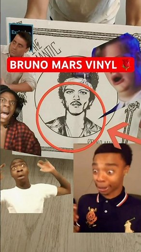 Unboxing Bruno Mars’ “The Romantic” Vinyl 💿✨