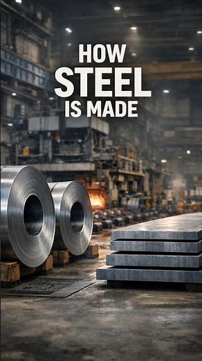 How Steel Is Made | Inside the Modern Steel Manufacturing Process | How Steel Is Manufactured