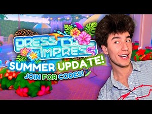 🛑LIVE! DRESS TO IMPRESS SUMMER UPDATE+ NEW CODES! JOIN ME!