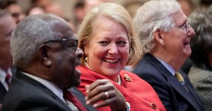 Thomas says Supreme Court won't be 'bullied,' amid protests on pending decision on abortion case