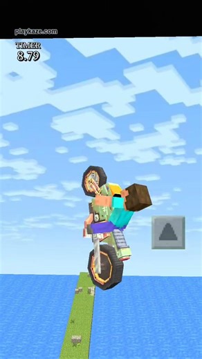 🏍️💨😱 ACELERÉ DE MÁS… Y PERDÍ EL CONTROL 💀🔥 #TikTokTrend #MinecraftPE #Trend