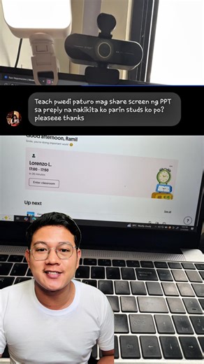 Preply 101: How to Share Your Screen on Preply Classroom (Step-by-Step Guide for Teachers) If you have any questions, mga teach, feel free to drop them in the comment section. I’ll try my best to answer them based on my knowledge and experience from teaching on Preply for more than a year. #ESLTeacher #OnlineEnglishTeacher #TeachFromHome #WorkFromHomePH #eslteachersoftiktok