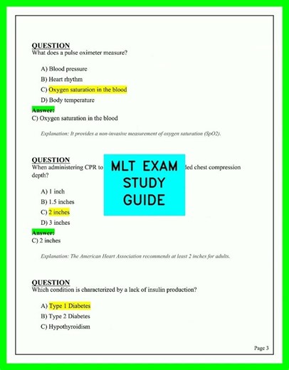 MLT Exam Study Guide 2026 | Medical Laboratory Technician Practice Questions & Review Video 2026!!