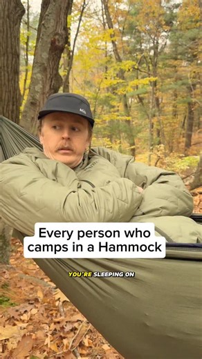 Matt Lyons | High ground = High class #hammock #hammockcamping #backpacking #outdoors #comedy | Instagram