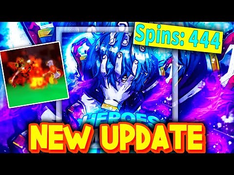 Heroes World HALLOWEEN UPDATE! NEW CODES/BOSSES/SPINS & MORE! Roblox