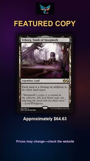 Card of the Week: Urborg, Tomb of Yawgmoth #Shorts