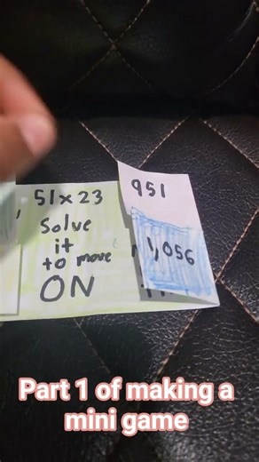 part 1 of making a mini game #fun#diycrafts#own craft