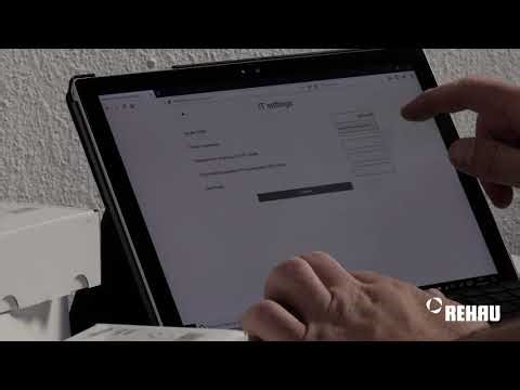 REHAU NEA SMART 2.0: Enter Router Access Data