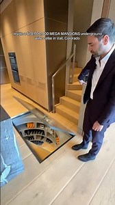 Crazy Vault Inside the MOST EXPENSIVE Mansion in Vail, Colorado! #shorts #colorado #architecture