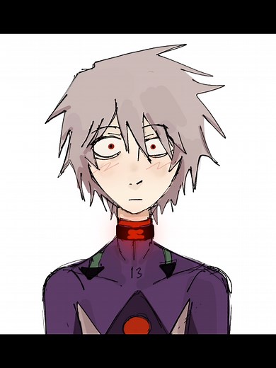 Kaworu's Stylish Confession in Evangelion