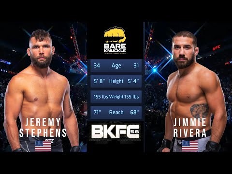 JEREMY STEPHENS VS JIMMIE RIVERA FULL FIGHT BKFC 56