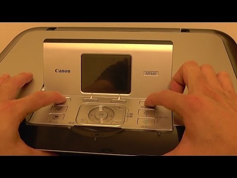 CANON MP640 サービスモードの出し方