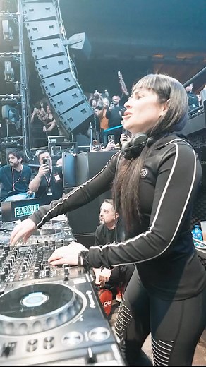 Fatima Hajji at Fabrik Madrid 🖤🔥 | House Of Rave