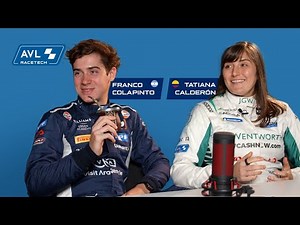 AVL RACETECH | PODER LATINO with Tatiana Calderón and Franco Colapinto