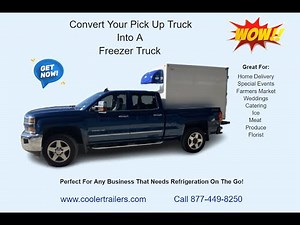 Refrigerated Truck Box For Sale