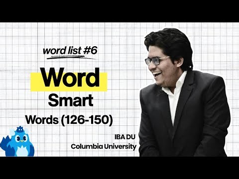 Word Smart 1 in Bangla | Words 126-150 | Lesson 6 | ওয়ার্ড স্মার্ট বাংলায়