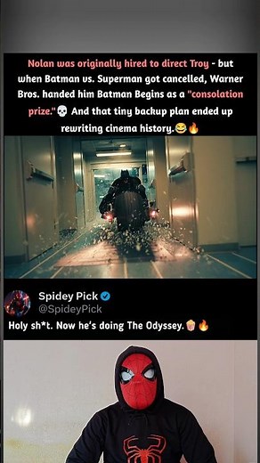 In Batman Begins (2005), A Consolation Prize Became Cinema History