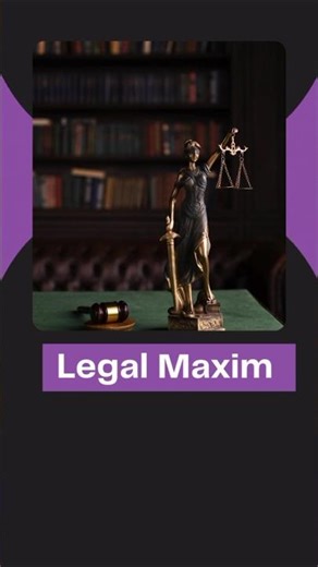 Ab Initio | Legal Maxims #law #shorts