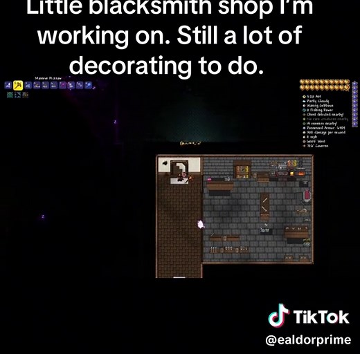 Terraria Blacksmith Shop Build Ideas