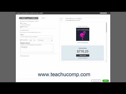 QuickBooks Online Tutorial Creating Custom Form Styles Intuit Training