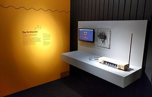 Theremin Museum Exhibit at  MAAS PowerHouse Museum #piday #raspberrypi @Raspberry_Pi