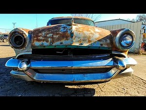 1955 Lincoln Capri Junkyard Find